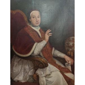 Ritratto di papa Pio VI Braschi, Scuola romana, secolo XVIII