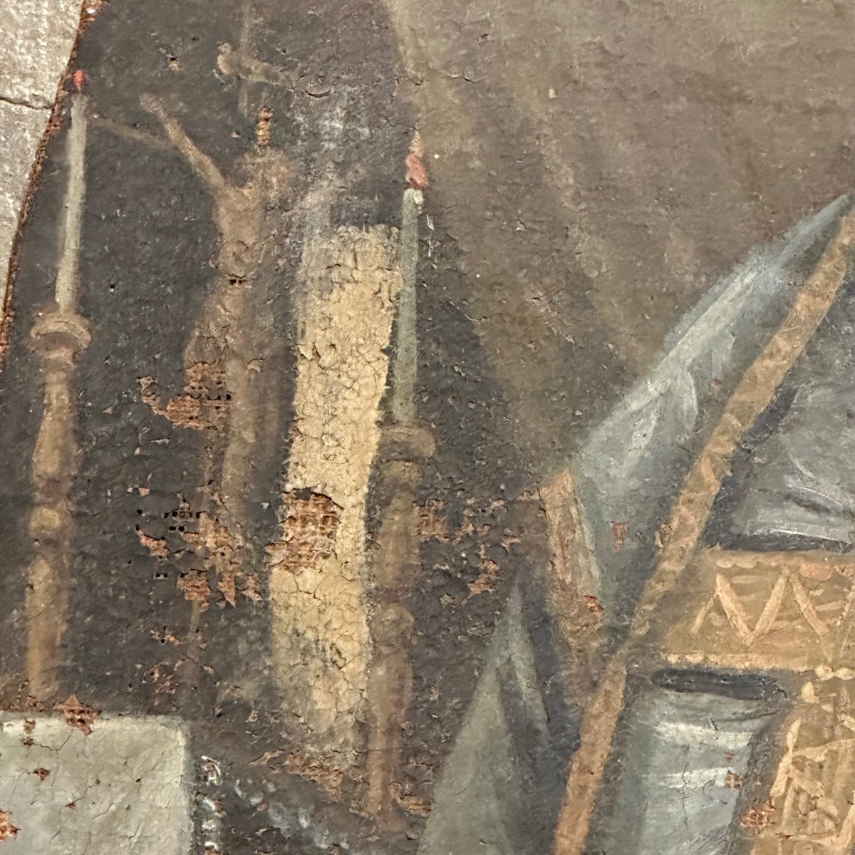 DIPINTO, olio su tela   Sant'Andrea Avellino - XVIII sec. -photo-4