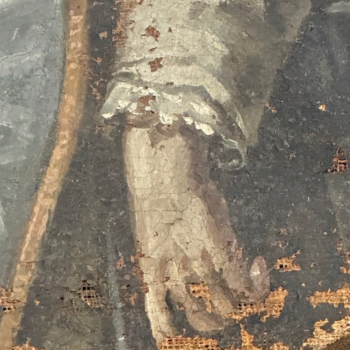 DIPINTO, olio su tela   Sant'Andrea Avellino - XVIII sec. -photo-1