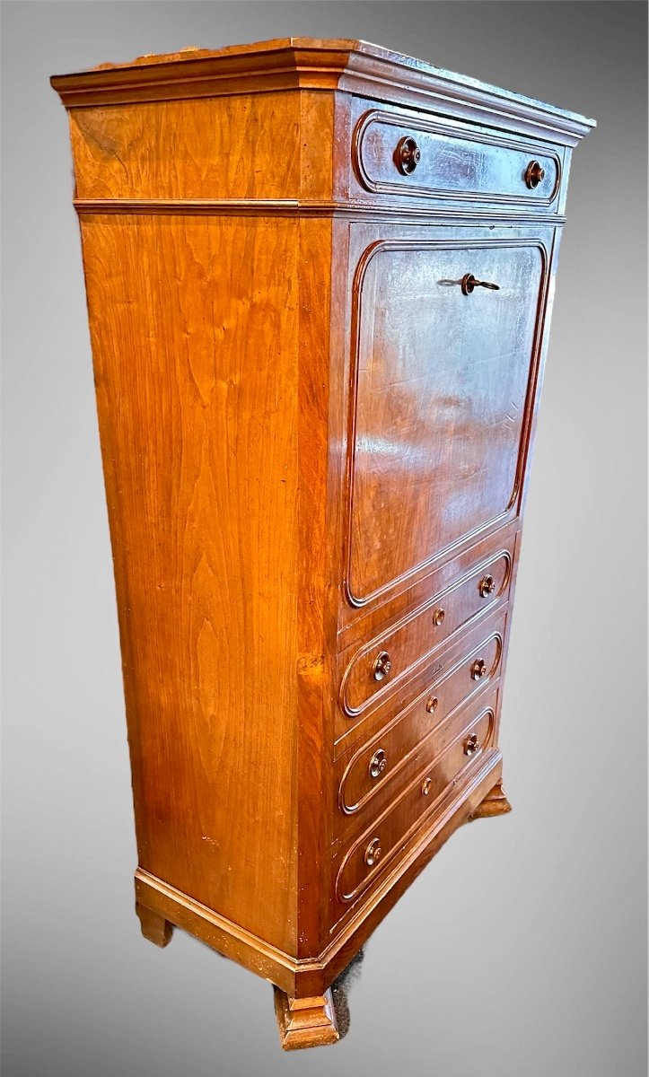 Secretaire con cassaforte - Luigi Filippo. -photo-4