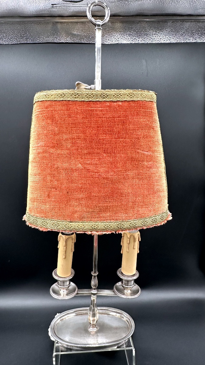 Lampada da tavolo, bouillotte - Inizio XX secolo