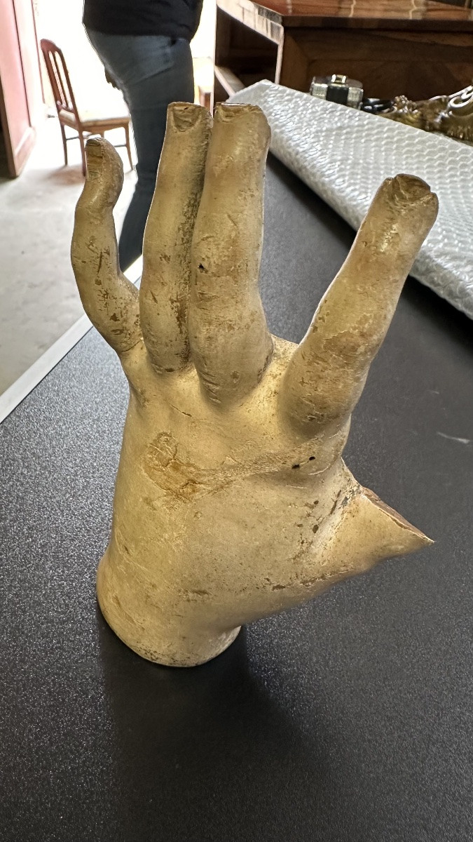 Mano in legno - XVIII/ XIX sec. -photo-3