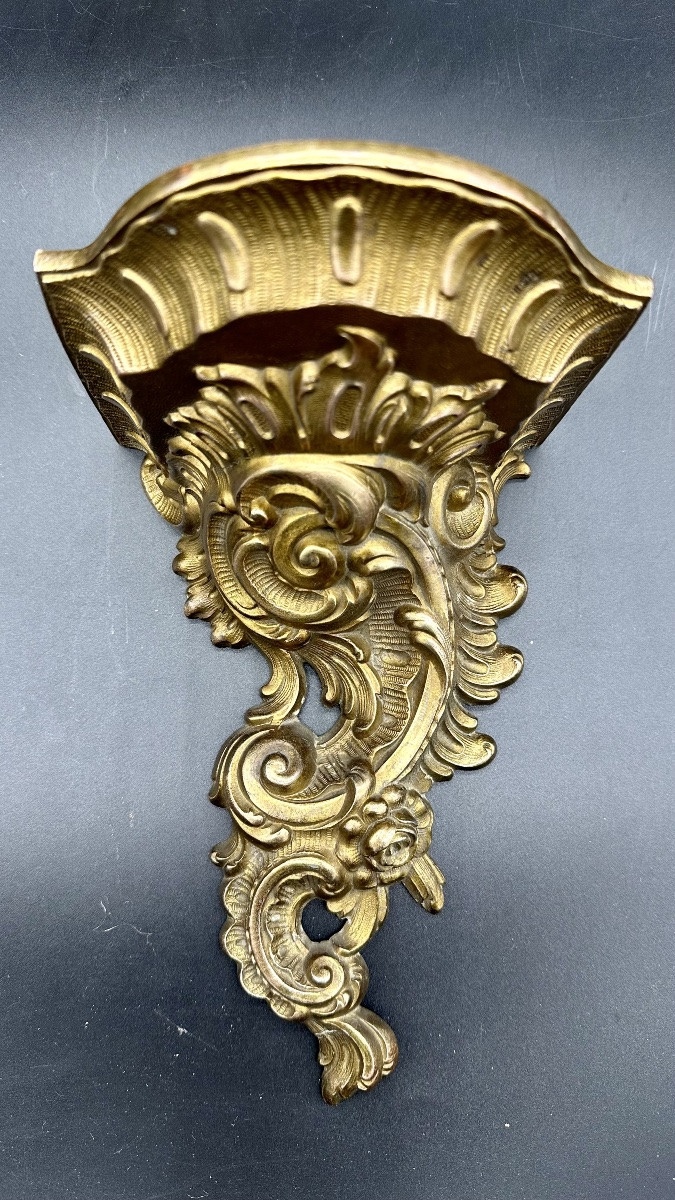 Coppia di mensole in bronzo - XIX sec. -photo-2