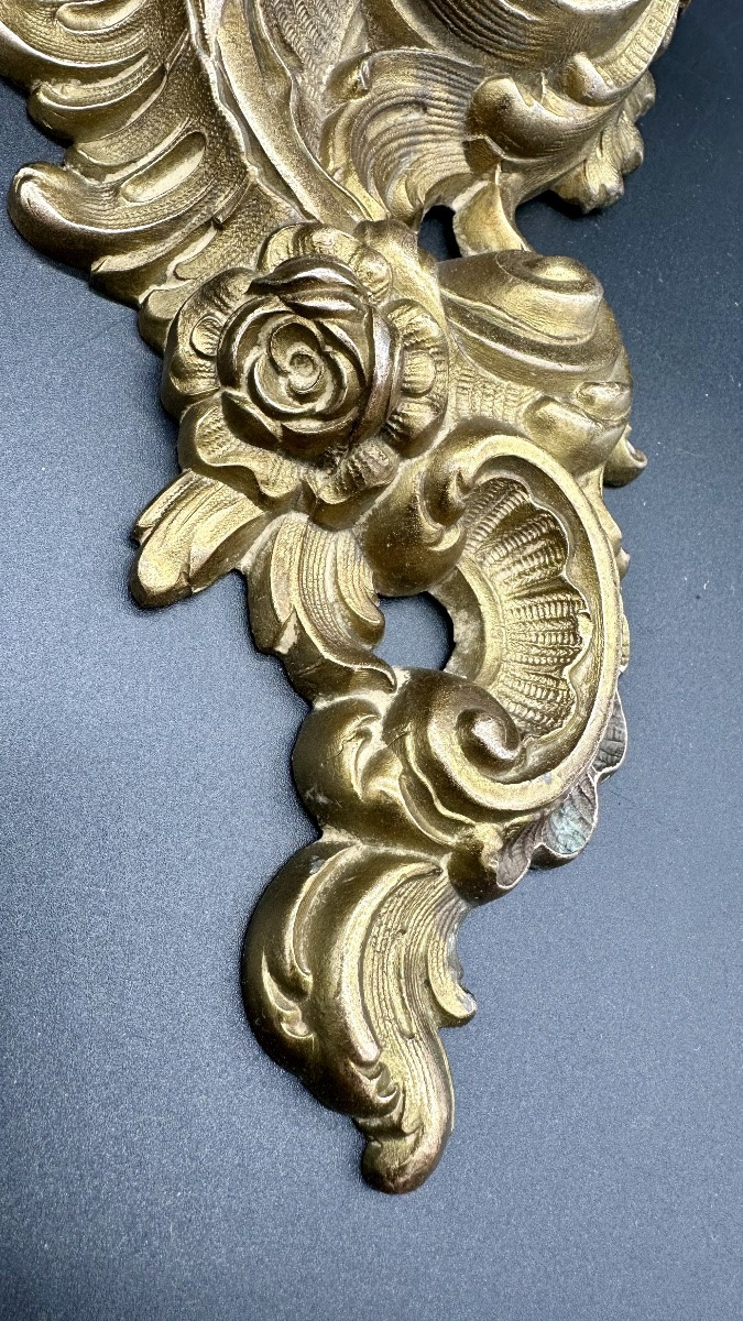 Coppia di mensole in bronzo - XIX sec. -photo-4