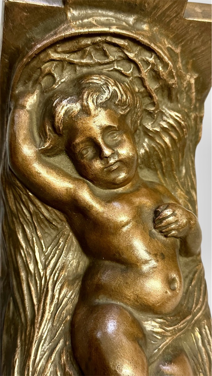 Fermalibri in bronzo Art Deco, firmati Forchino 1930. -photo-3
