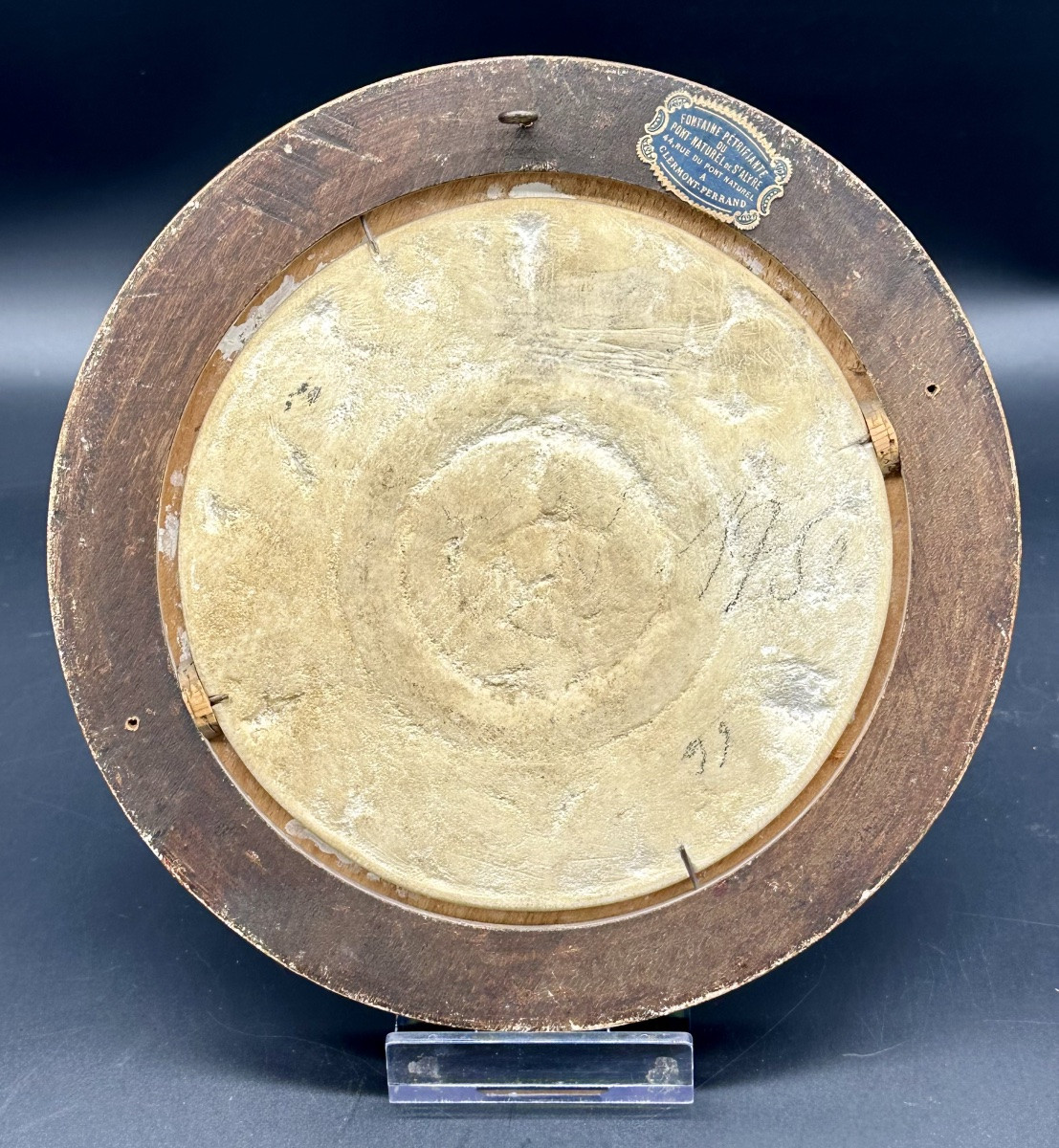 Bassorilievo lastra di calcare pietrificato, calcite, “Allegoria” - NAPOLEONE III  -photo-7