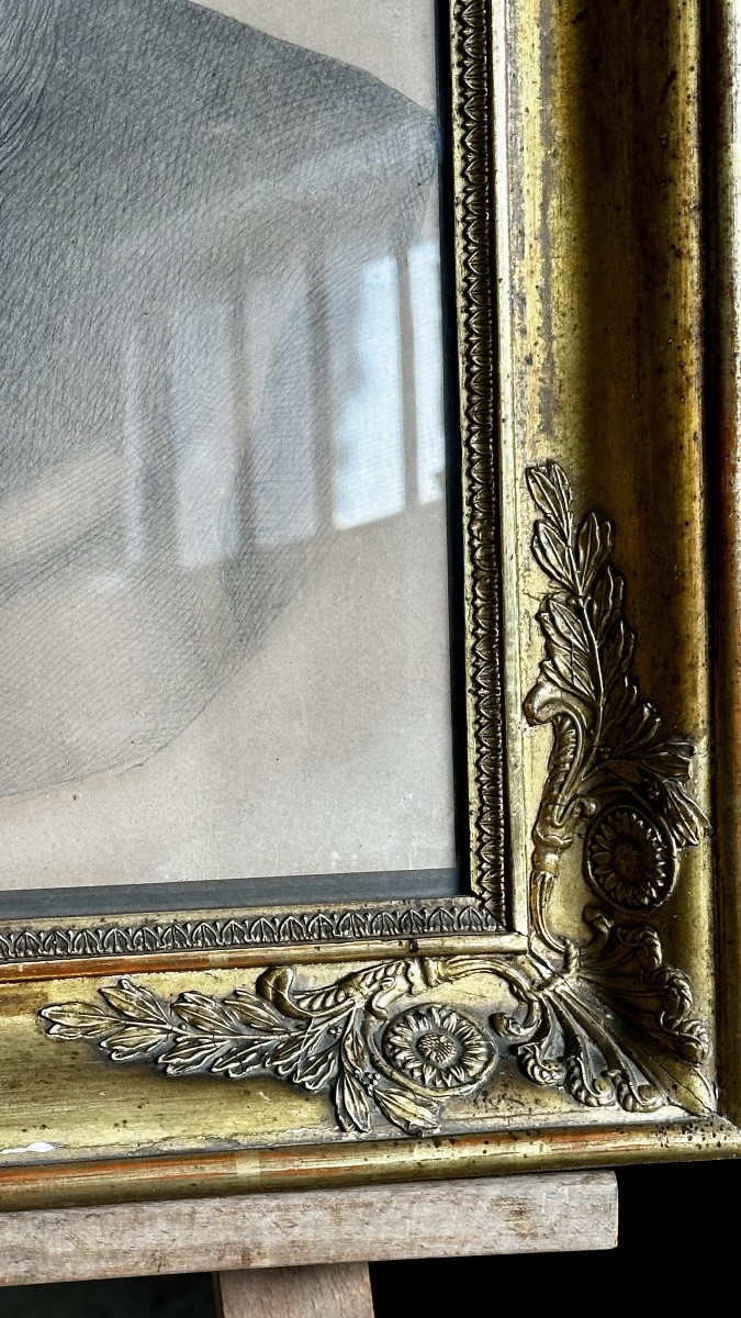 Disegno a matita,“Sileno con corona di pampini” - XIX secolo-photo-3