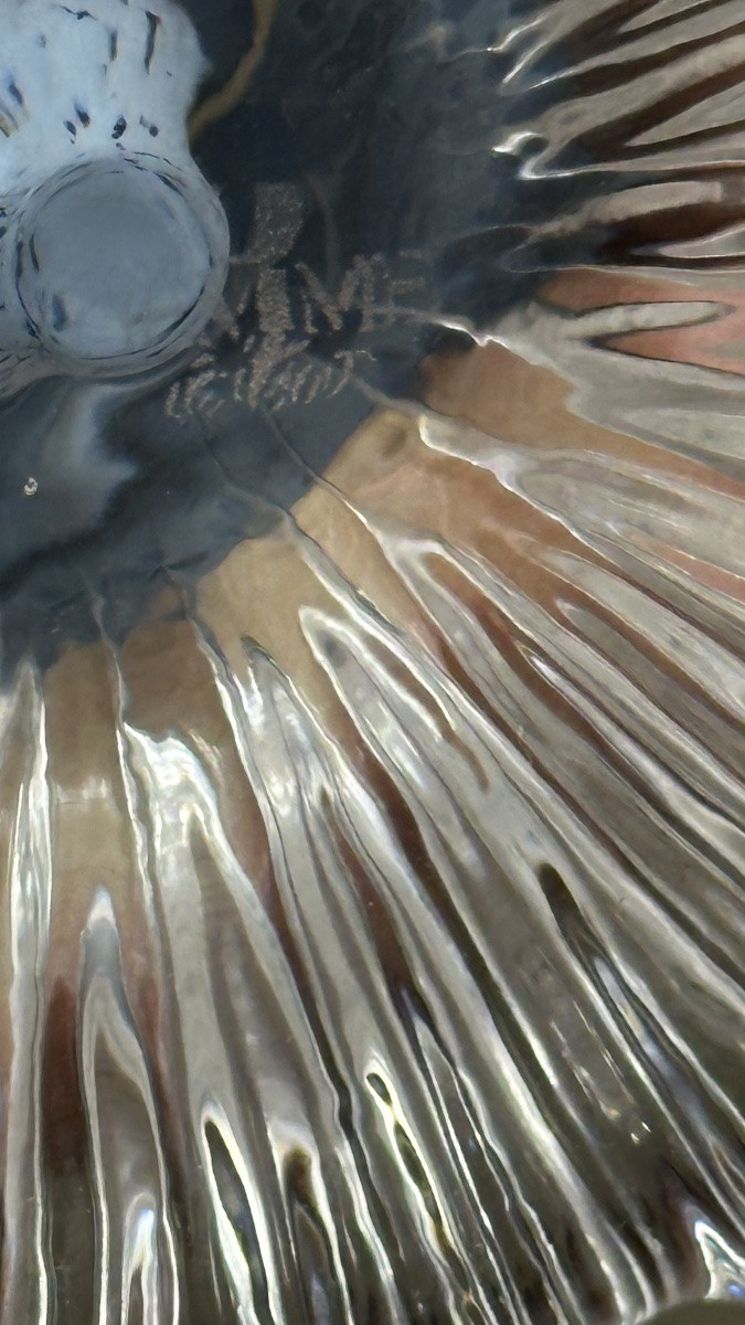 Piccola alzata Lalique in Cristallo – XX secolo-photo-4