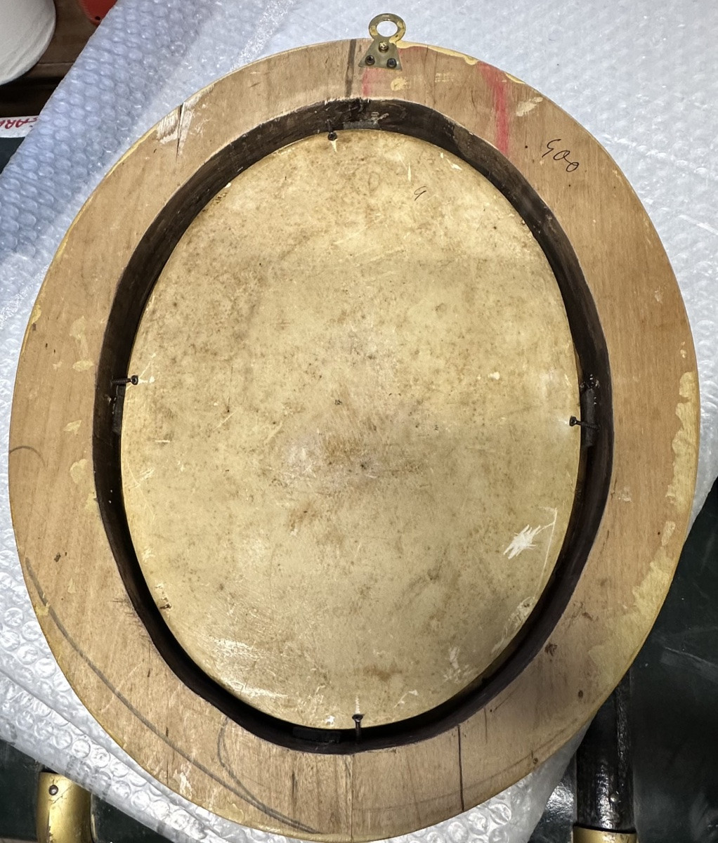 Altorilievo in schiuma di mare (silicato idrato di magnesio, calcite) - Luigi Filippo. -photo-6