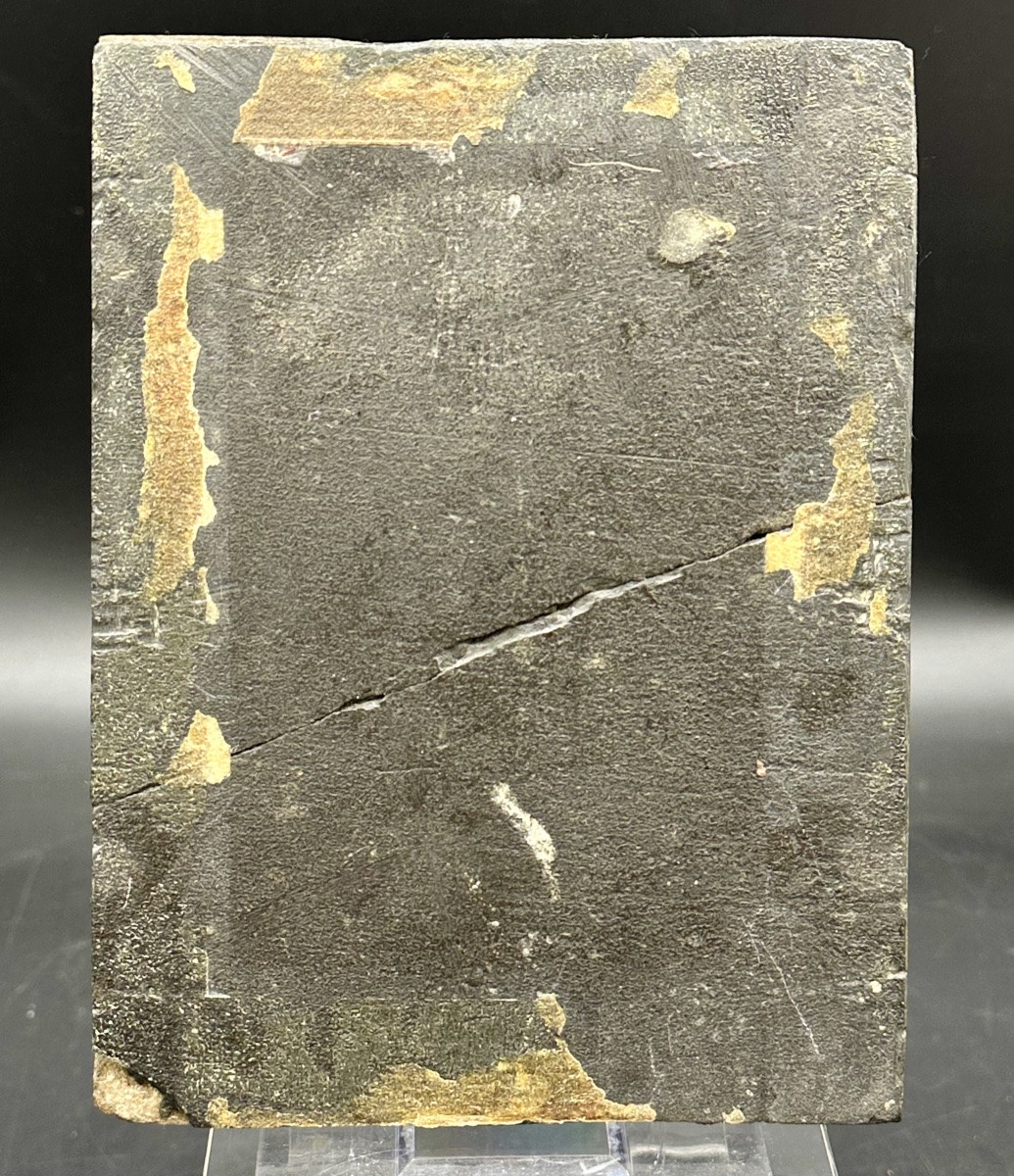 Dipinto, olio su alabastro fiorito “Morte di San Giuseppe” - XVII sec.-photo-5