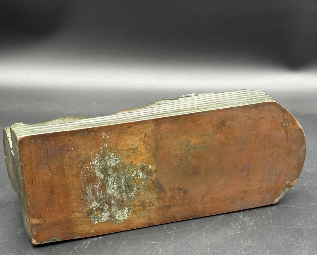 Scultura raffigurante mano – bronzo patinato, inizio ‘900-photo-5