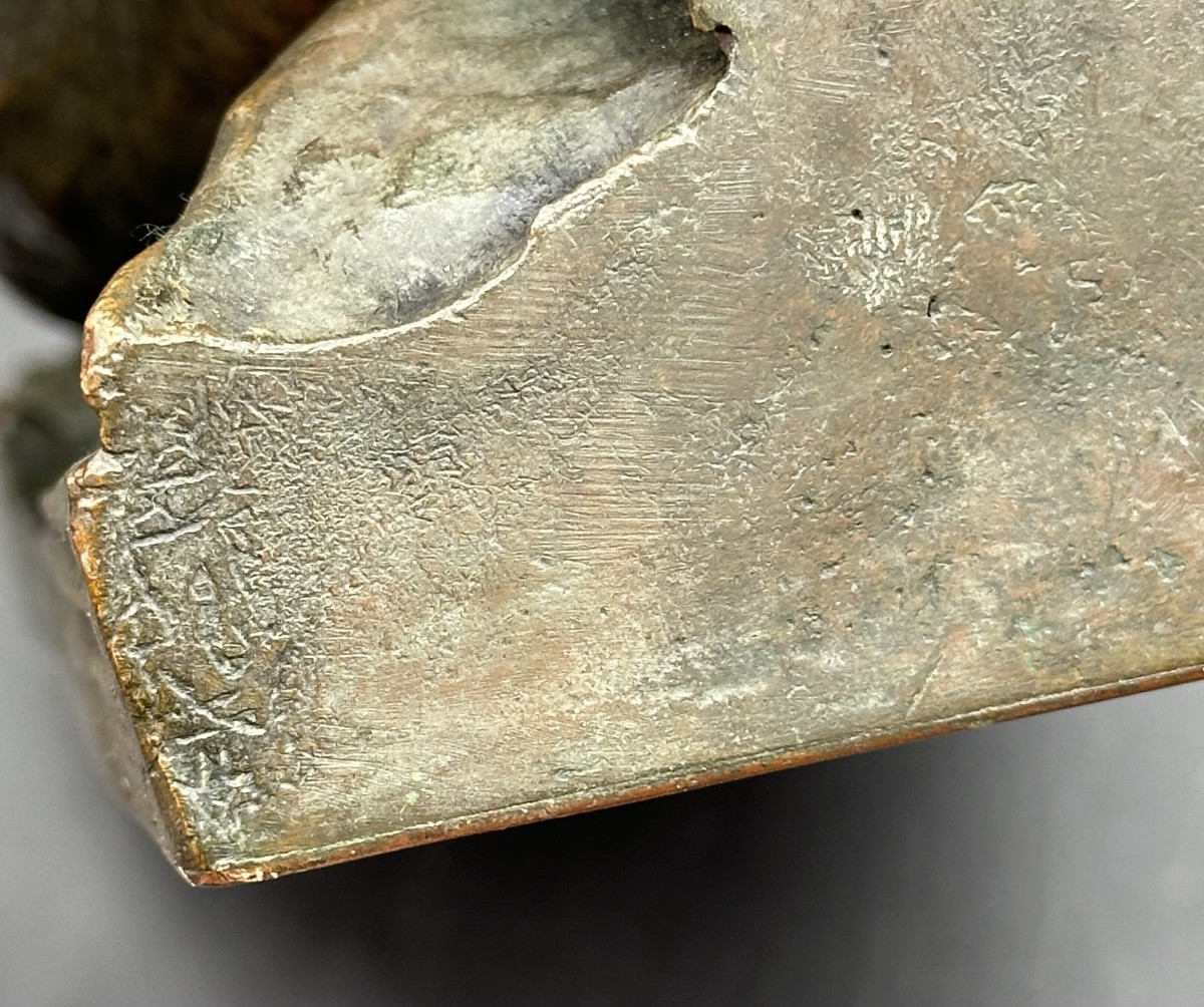 Scultura raffigurante mano – bronzo patinato, inizio ‘900-photo-6