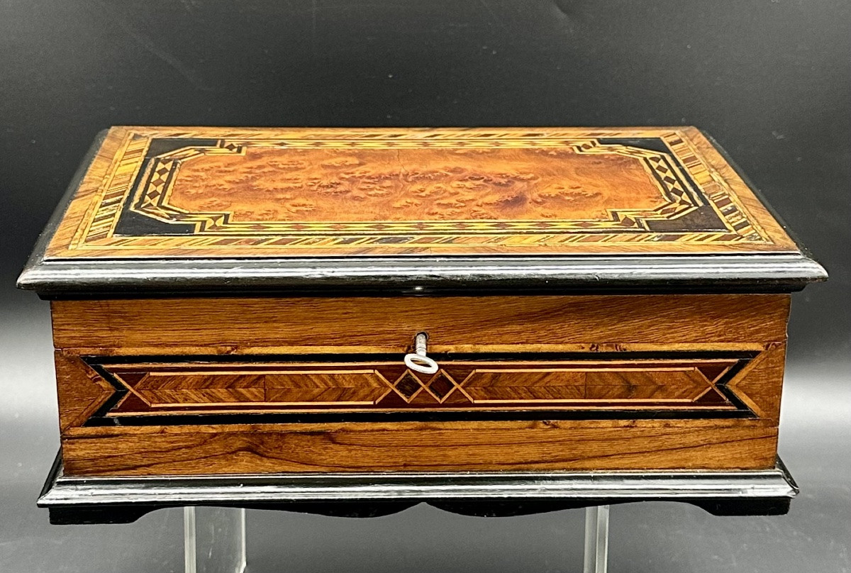 Cofanetto / scatola portagioie - epoca XIX sec.-photo-2