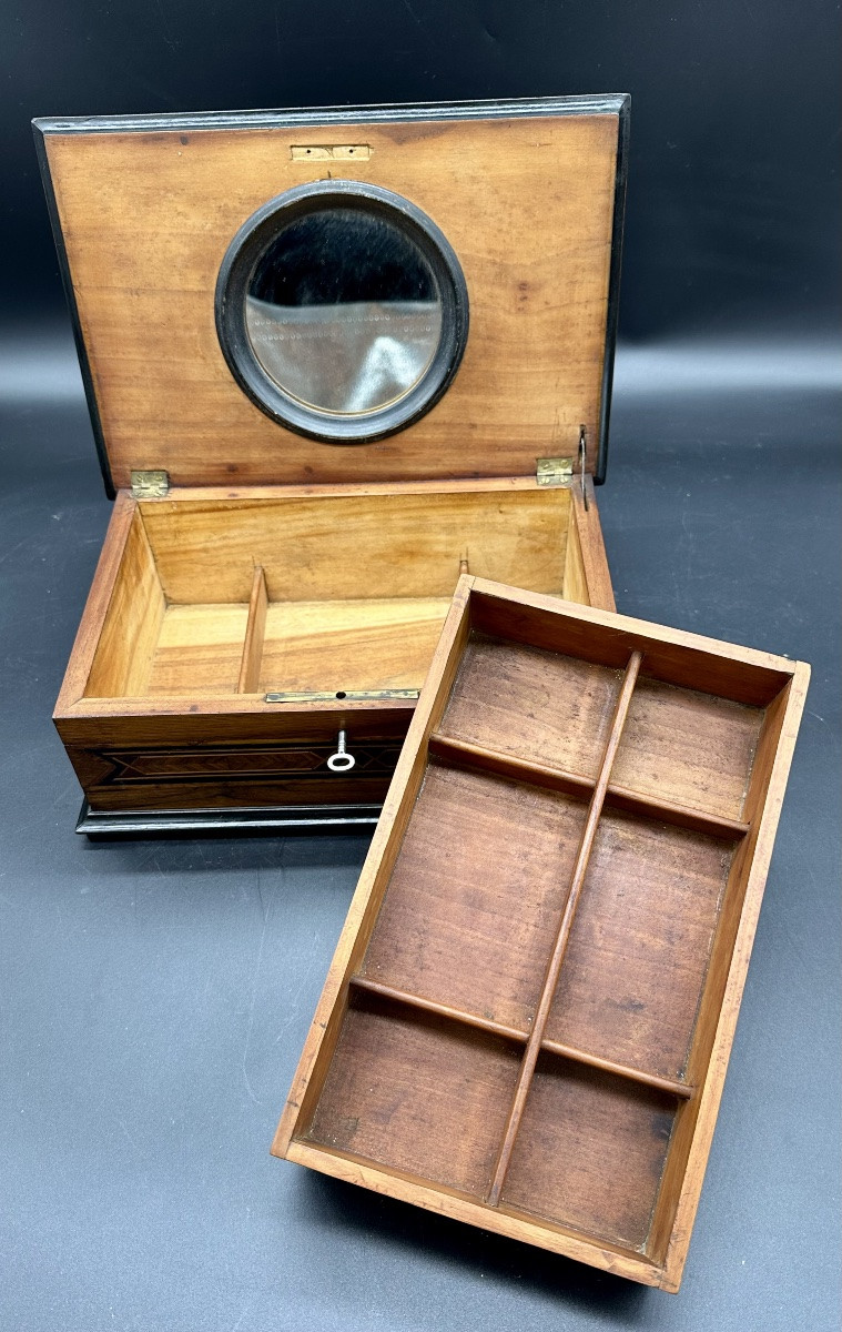 Cofanetto / scatola portagioie - epoca XIX sec.-photo-6