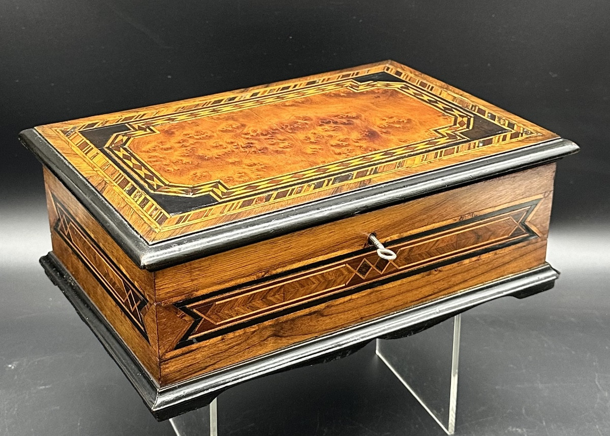 Cofanetto / scatola portagioie - epoca XIX sec.