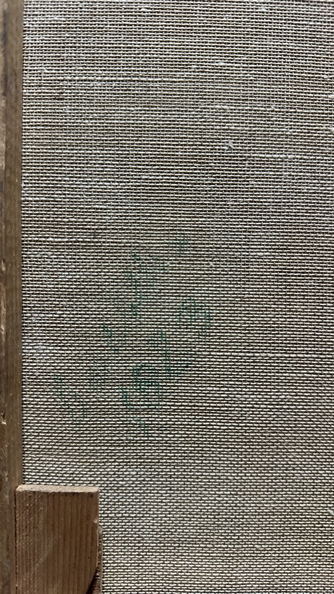 Dipinto raffigurante Cristo crocifisso, olio su tela, ambito pittorico europeo, XIX secolo.-photo-7