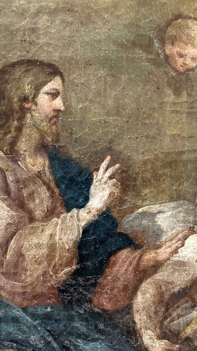 Dipinto, olio su tela “Transito di San Giuseppe” - inizio XVIII sec.  -photo-6