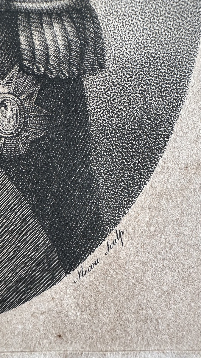 Incisione “ Generale Bertrand” - Luigi Filippo. -photo-4