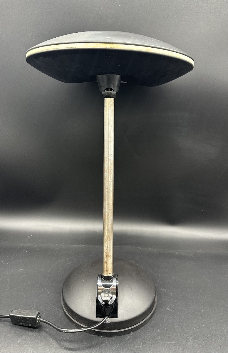 Lampada da Tavolo "UFO" - Aluminor (Francia, anni '70)-photo-5