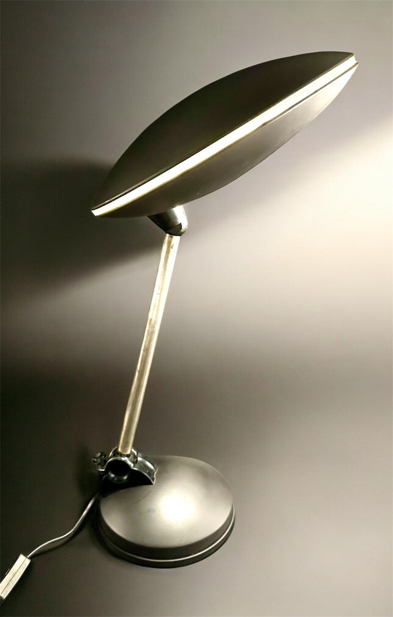 Lampada da Tavolo "UFO" - Aluminor (Francia, anni '70)