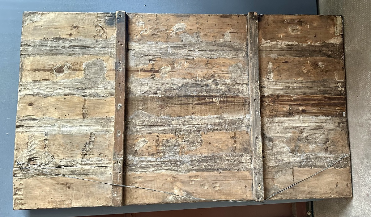 Pannello ligneo scolpito e policromo – scena dell’Adorazione dei Magi, siglato “A.Q.”-photo-7