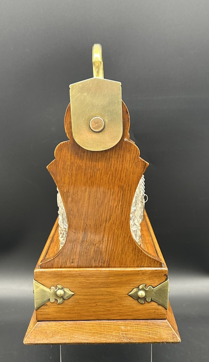 Tantalus, cave a liqueur, porta bottiglie  - Epoca Vottoriana-photo-1
