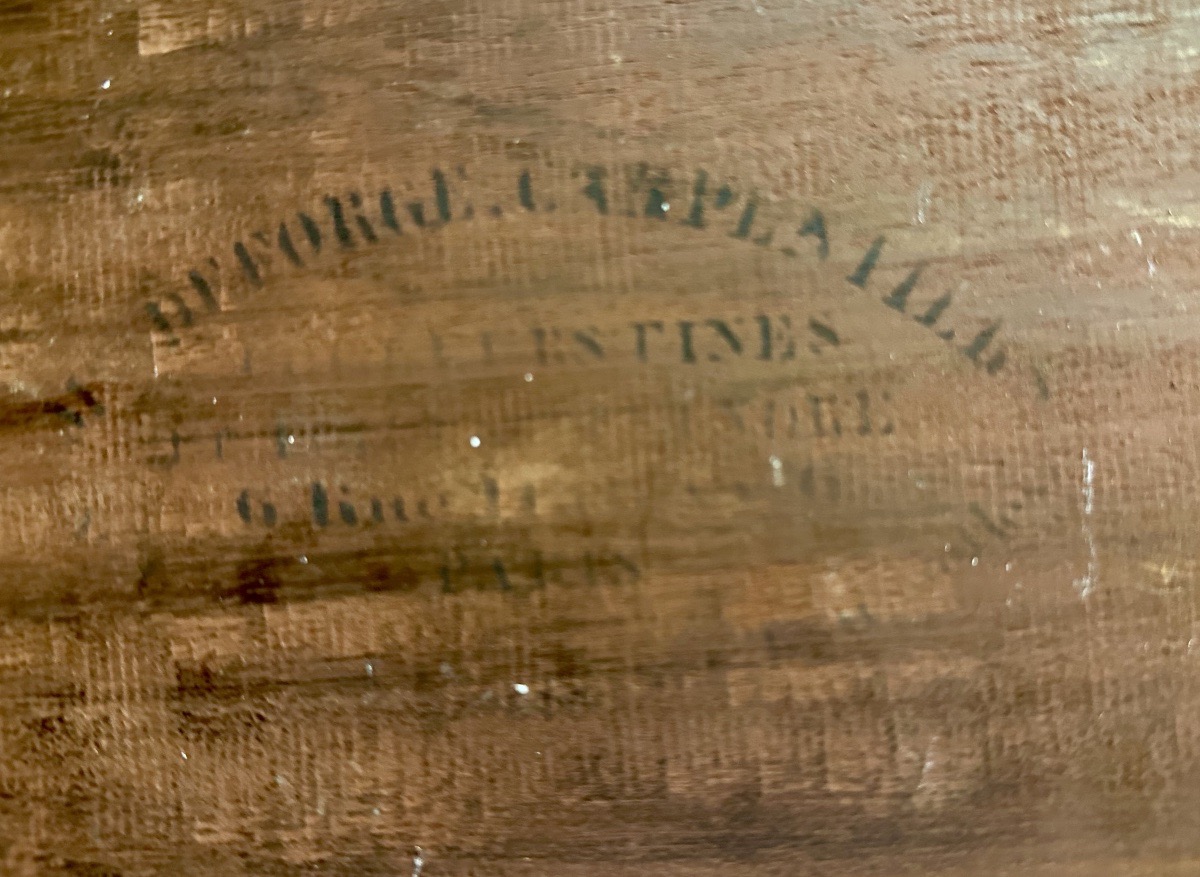 Coppia di dipinti, oli su tavola firmati e datati “Van Hier ’72” – “Veduta lagunare veneziana -photo-7
