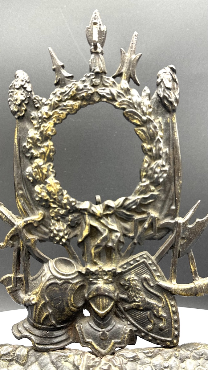 Portaorologio da tasca da scrittoio, fine XIX secolo-photo-2