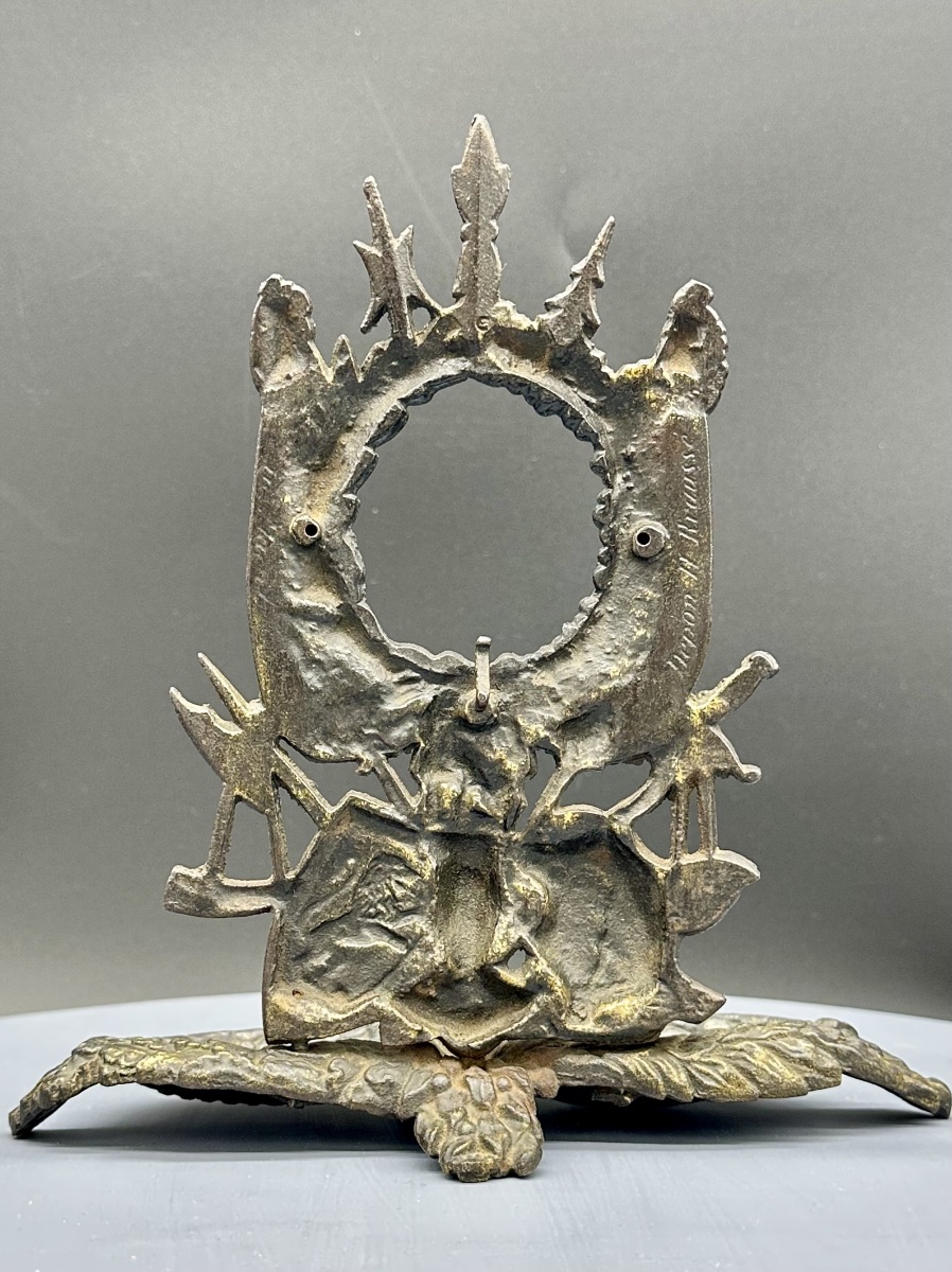 Portaorologio da tasca da scrittoio, fine XIX secolo-photo-2