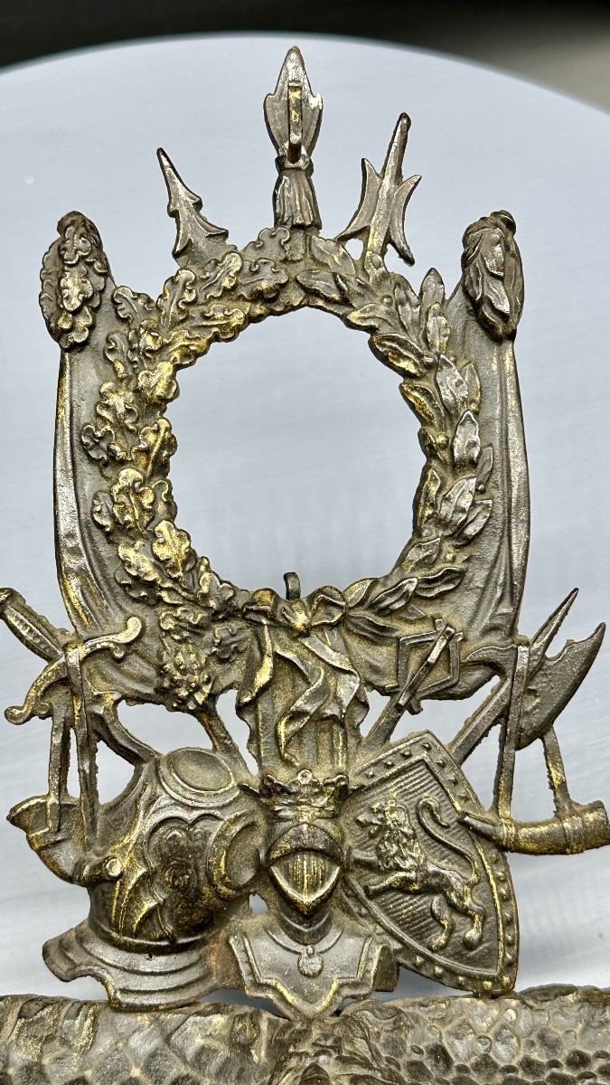 Portaorologio da tasca da scrittoio, fine XIX secolo-photo-5