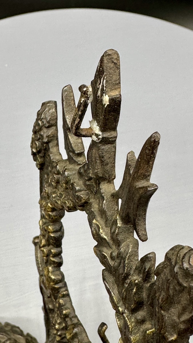 Portaorologio da tasca da scrittoio, fine XIX secolo-photo-6
