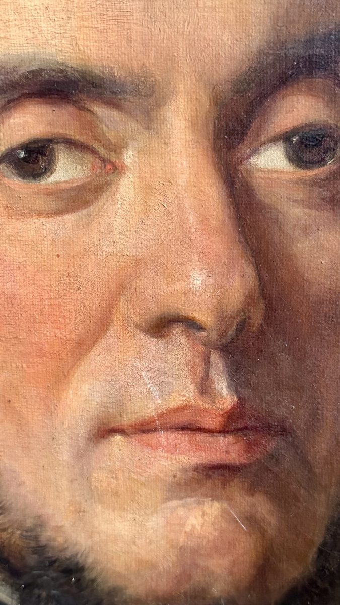 Ritratto di gentiluomo – firmato "Fran. Palizzi", 1850-photo-3