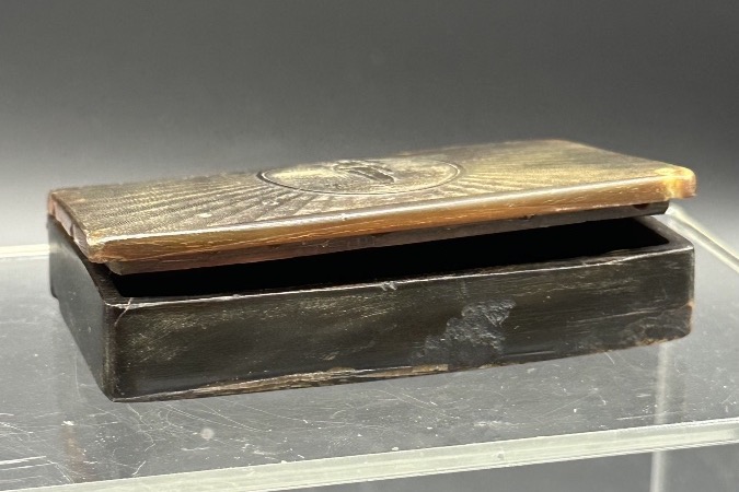 Tabacchiera da fiuto in corno raffigurante “ Napoleone” - XIX secolo. -photo-2