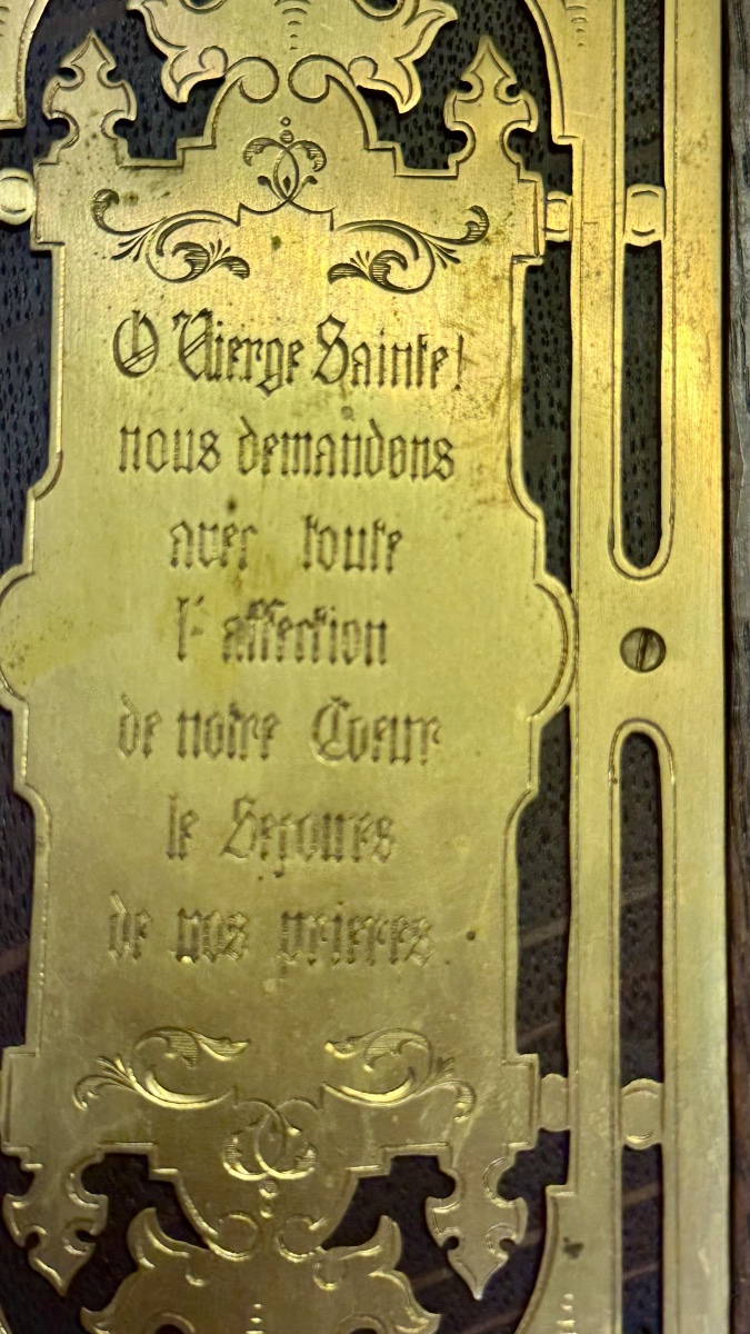 Altare domestico devozionale in stile storicista – Vienna, manifattura Franz Theyer, circa 1860-photo-5