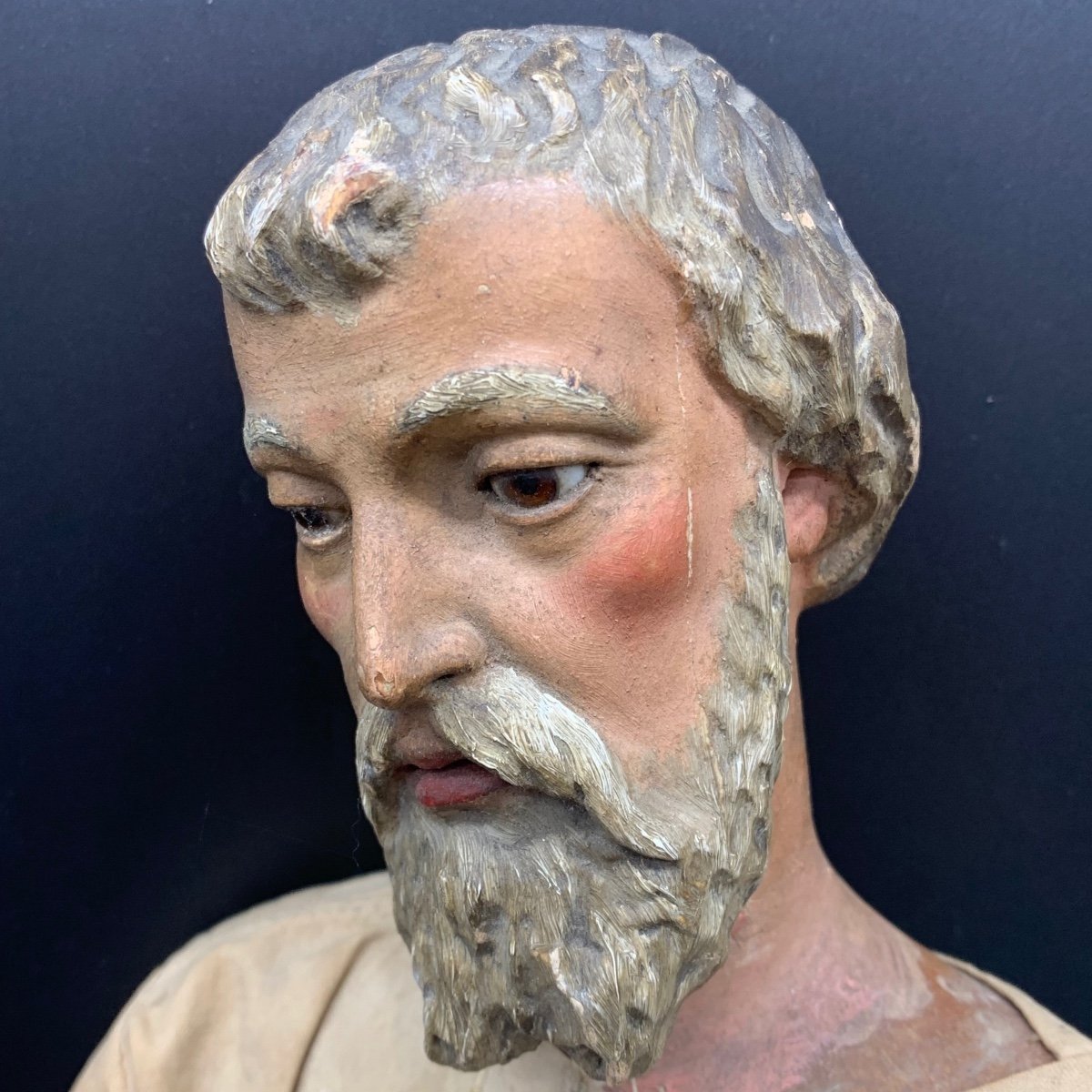 Manichino, scultura in legno policromo - XIX sec. -photo-2
