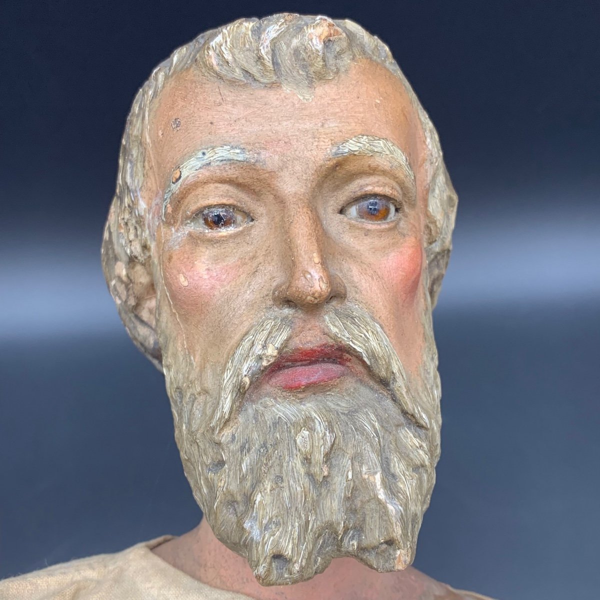 Manichino, scultura in legno policromo - XIX sec. -photo-3