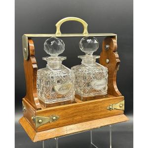 Tantalus, cave a liqueur, porta bottiglie  - Epoca Vottoriana