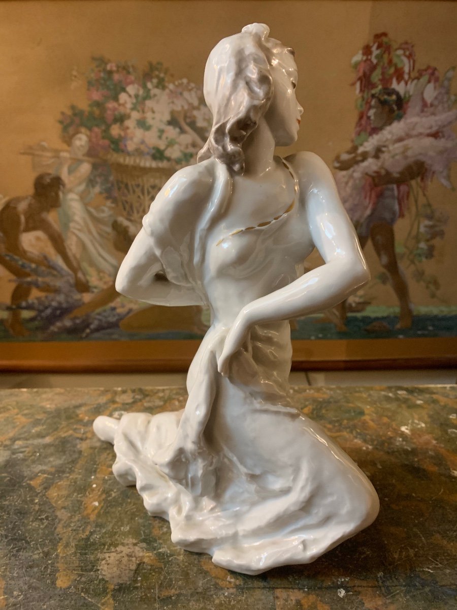 Porcellana di Rosenthal. Danzatrice Sybille Spallinger. -photo-2