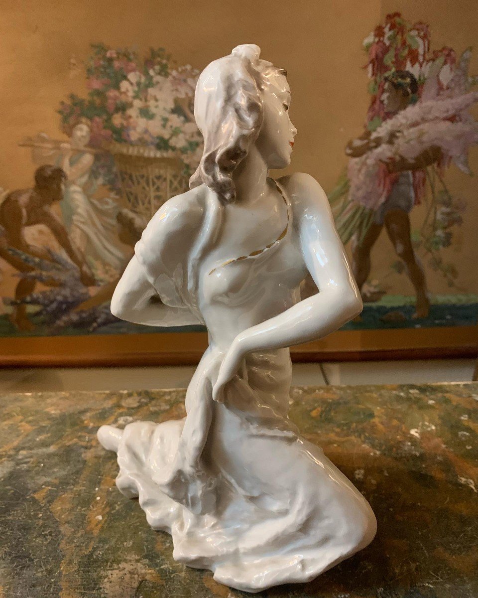 Porcellana di Rosenthal. Danzatrice Sybille Spallinger. -photo-4