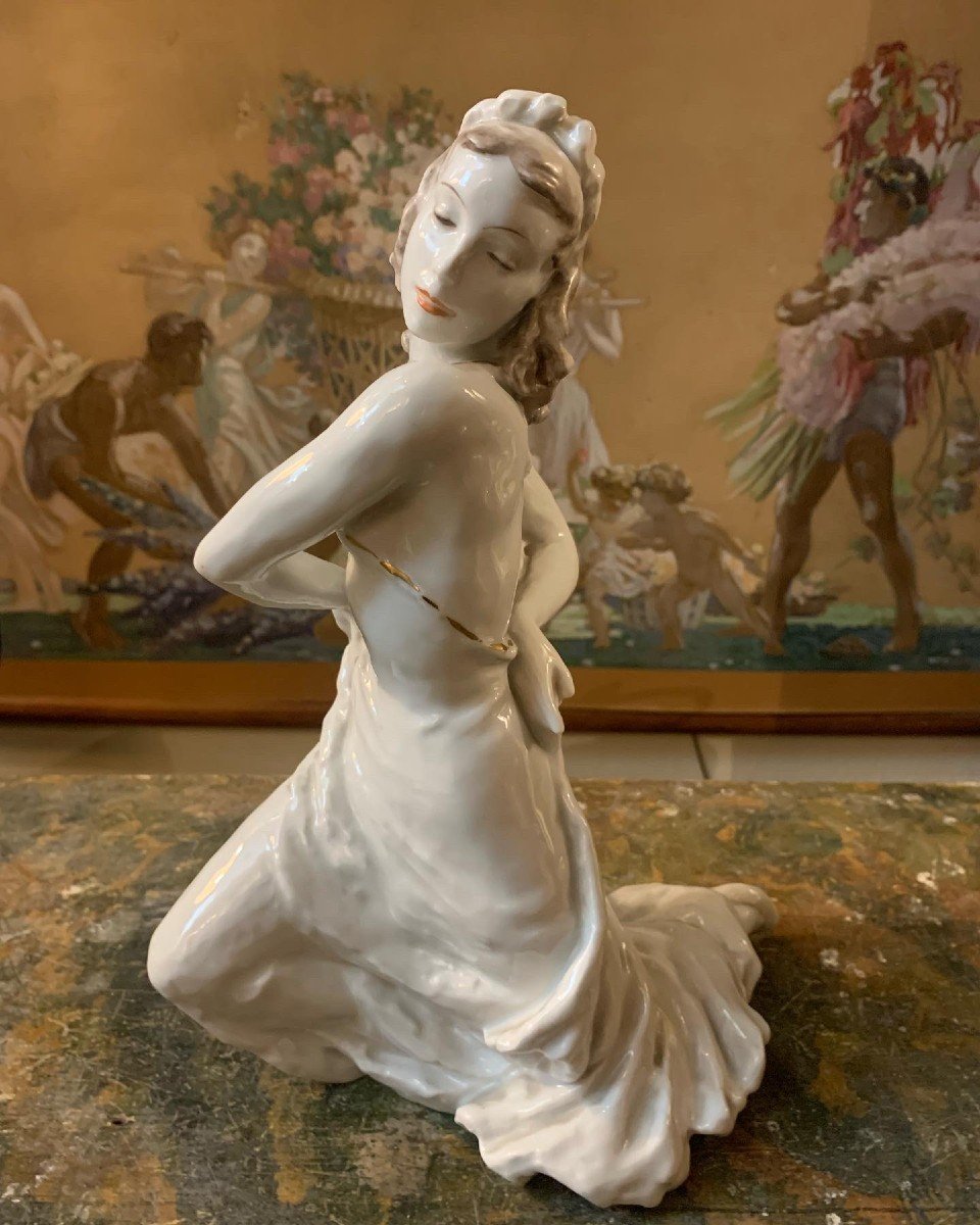 Porcellana di Rosenthal. Danzatrice Sybille Spallinger. 