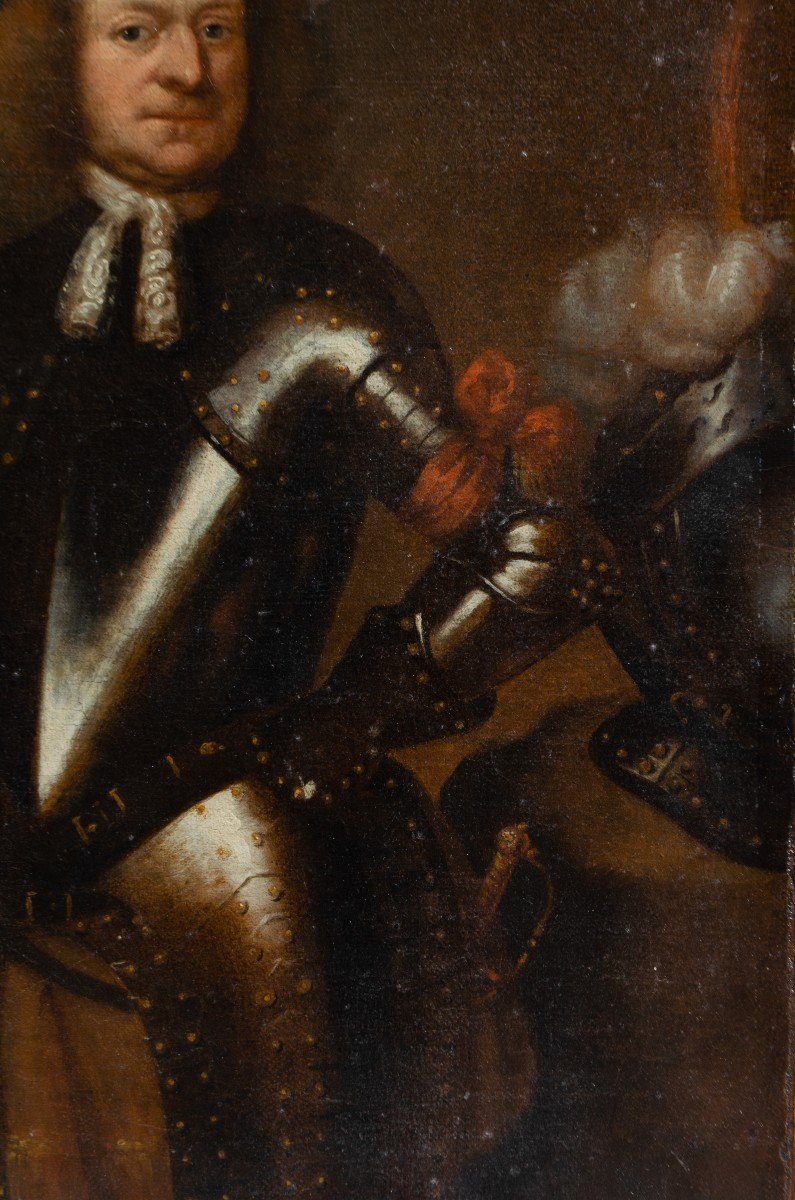 Ritratto del Raimondo Montecuccoli in armatura. Seconda metà del XVII sec.-photo-2