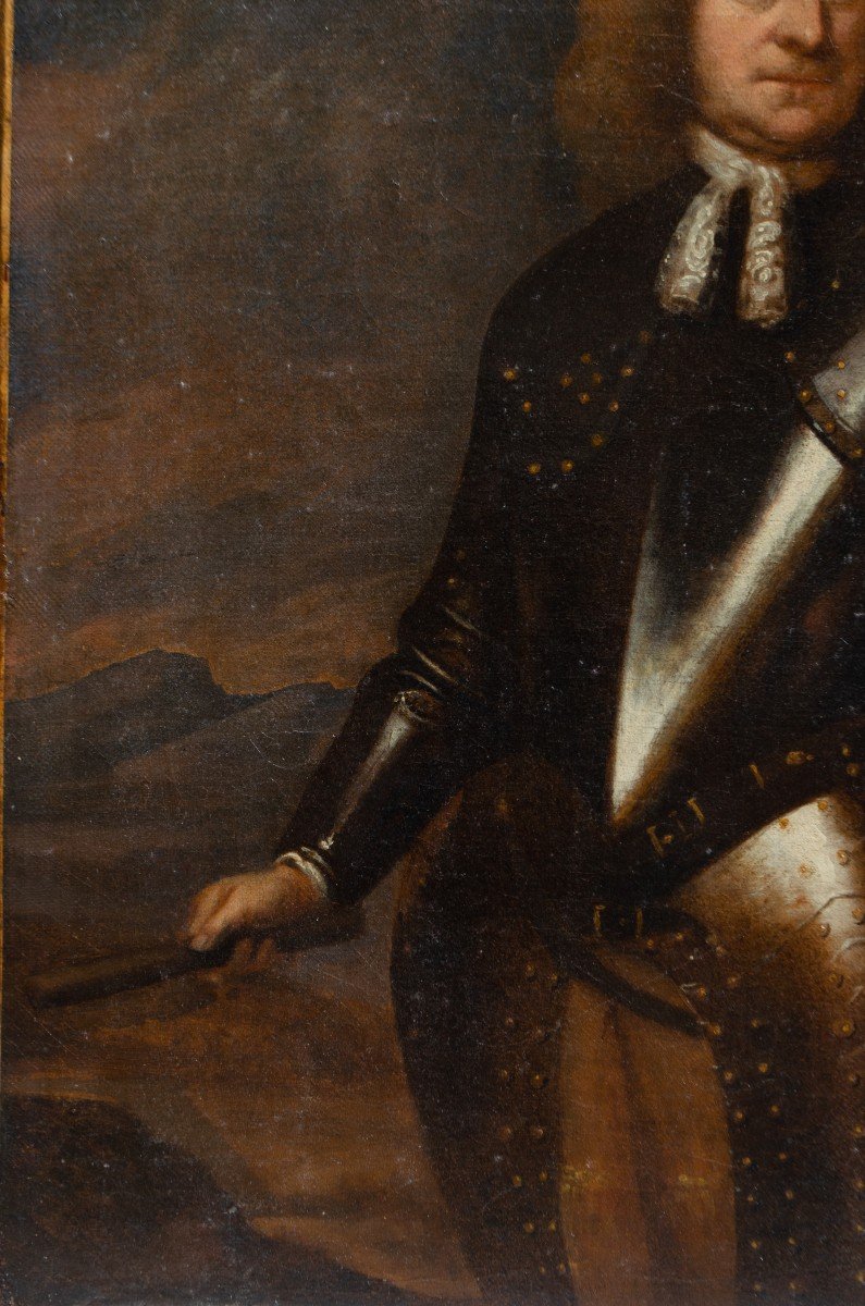 Ritratto del Raimondo Montecuccoli in armatura. Seconda metà del XVII sec.-photo-3