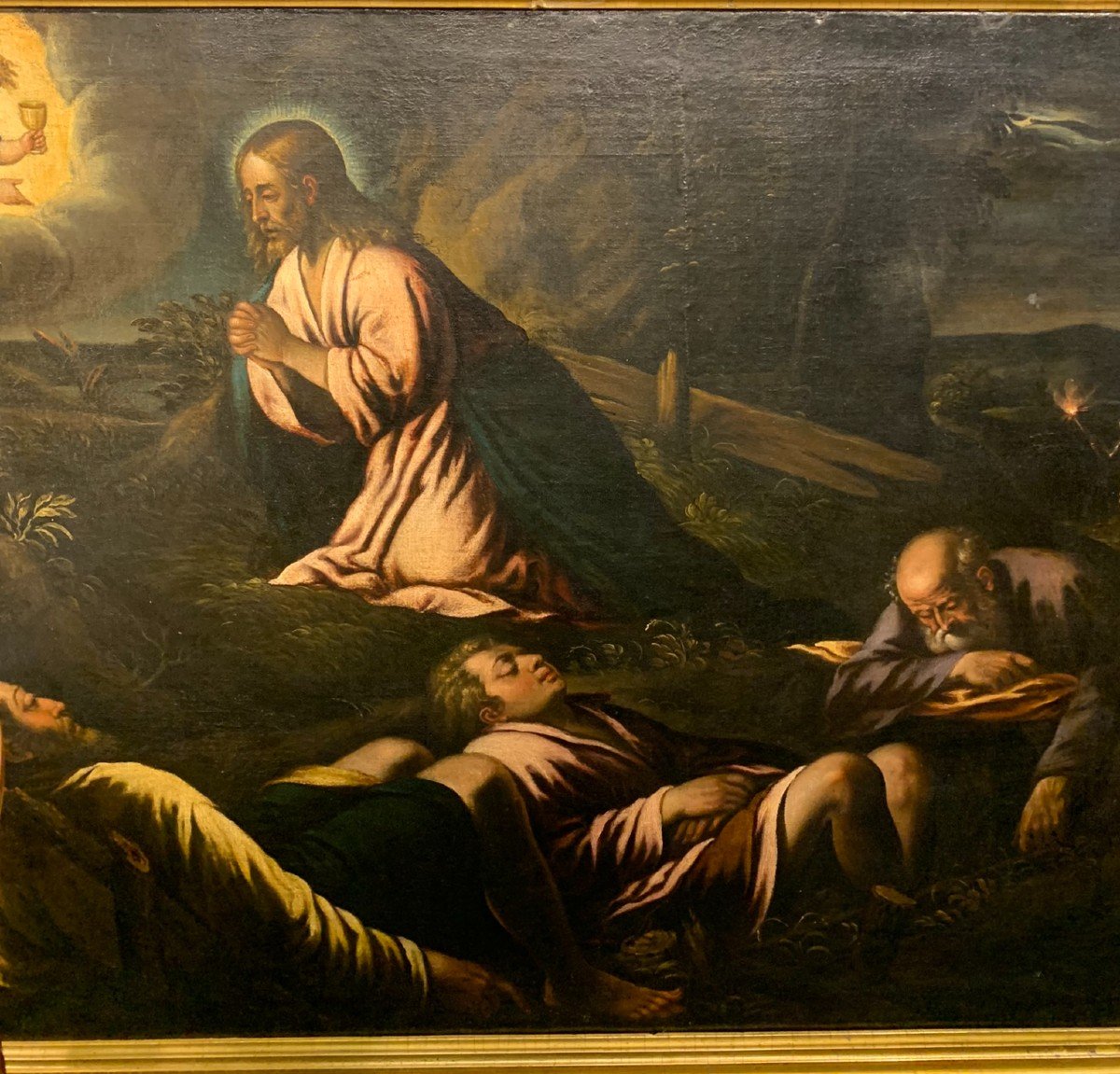 Attribuito a Francesco Bassano. Cristo nell'orto di Getsemani. Inizio XVII secolo.-photo-4