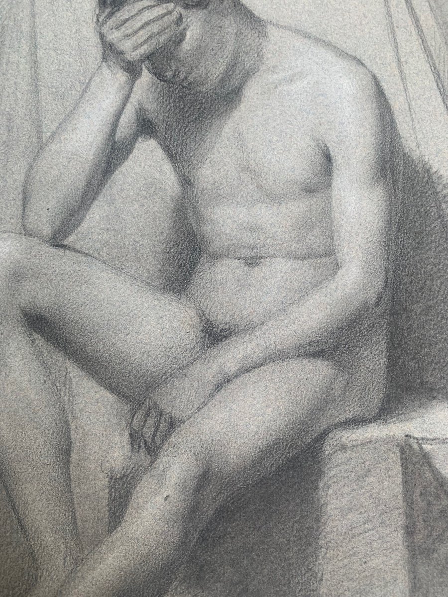 Studio anatomico del nudo maschile. XIX secolo-photo-2