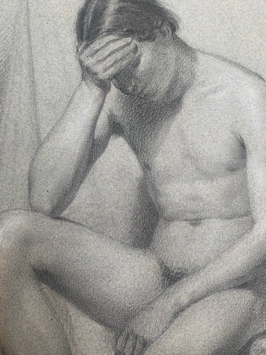 Studio anatomico del nudo maschile. XIX secolo-photo-7