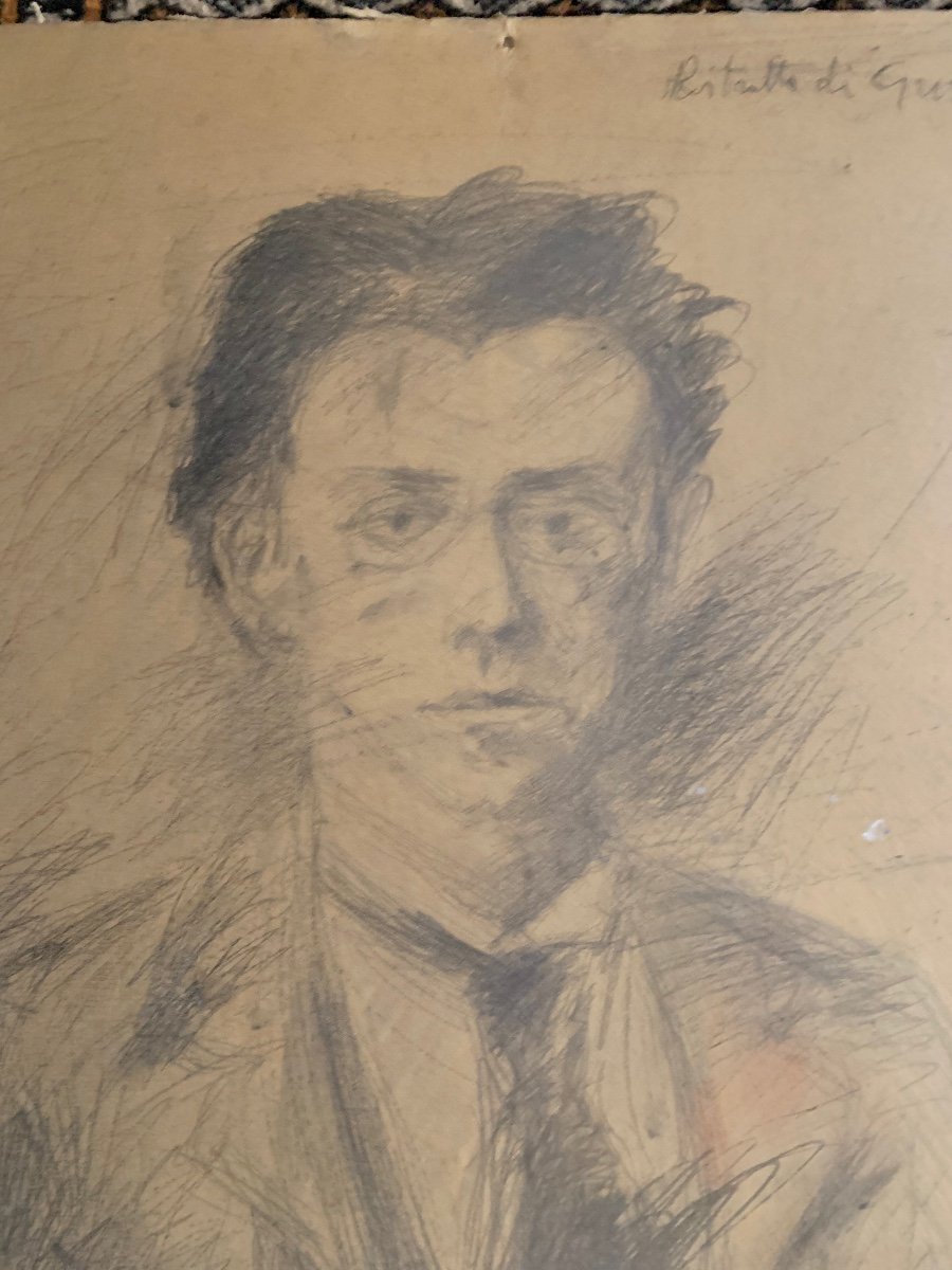 Ritratto di Compositore Gustav Mahler di Folco Chiti Battelli (Firenze, 1932-2011) -photo-6