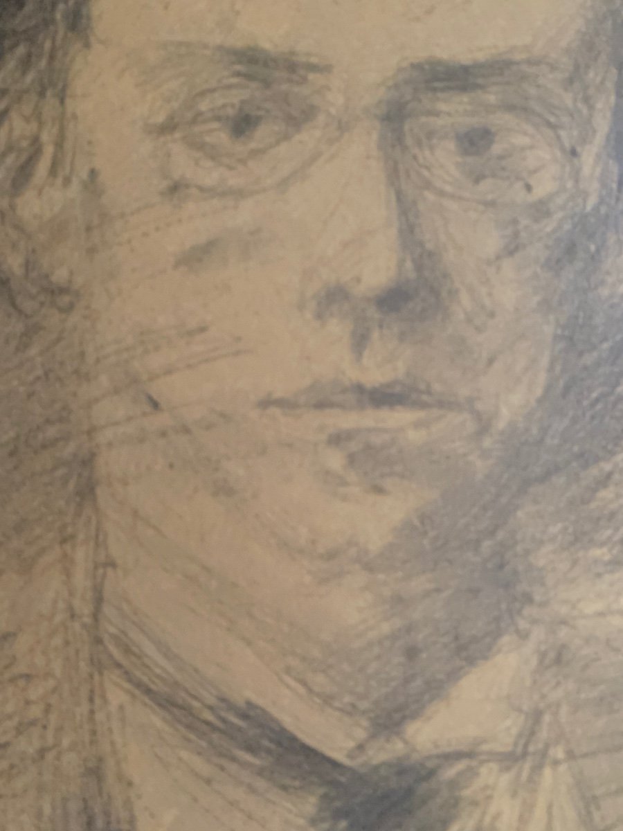 Ritratto di Compositore Gustav Mahler di Folco Chiti Battelli (Firenze, 1932-2011) -photo-7