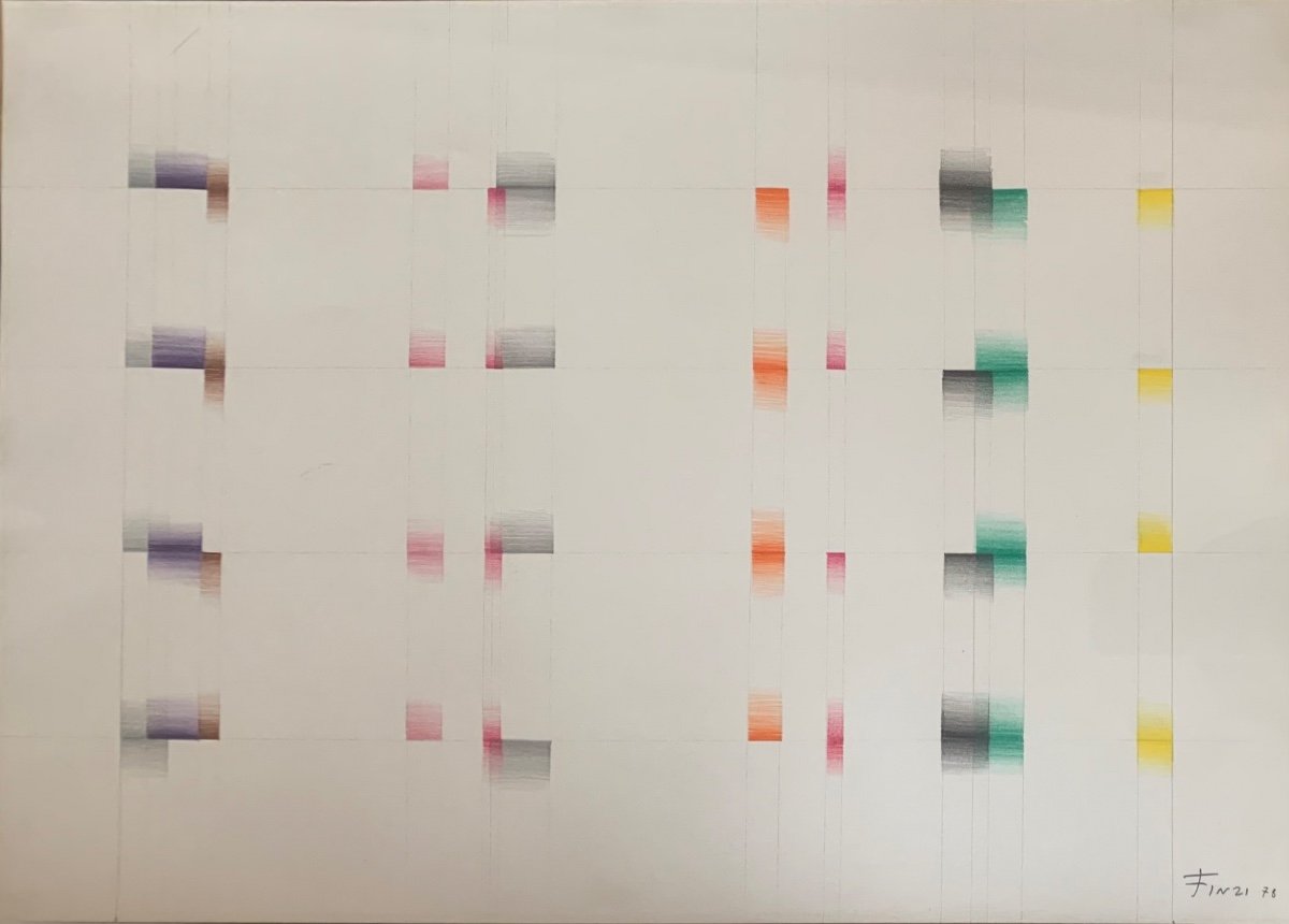 Ennio Finzi. Studio Transcromatico della luce. Firmato e datato 1978-photo-4