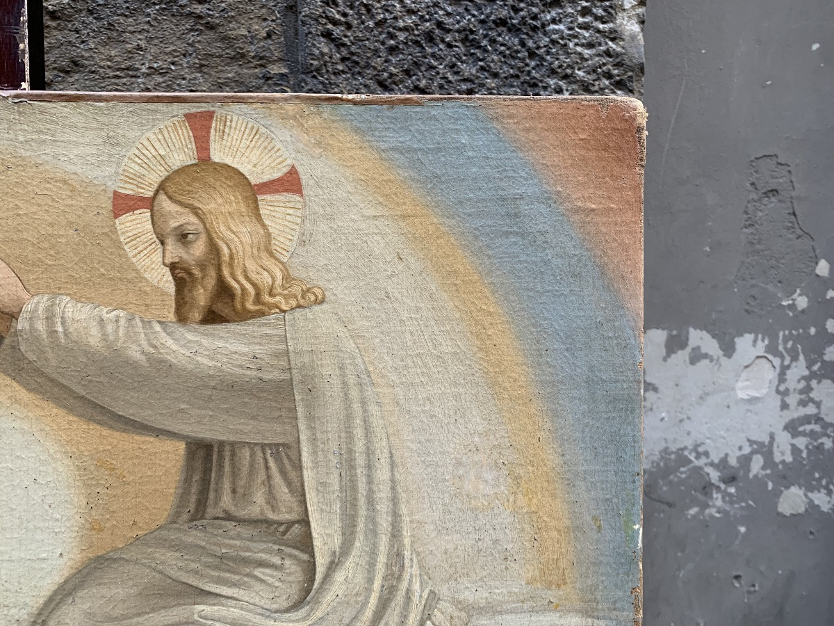 Incoronazione della Vergine, copia ottocentesca da Fra Angelico. -photo-2