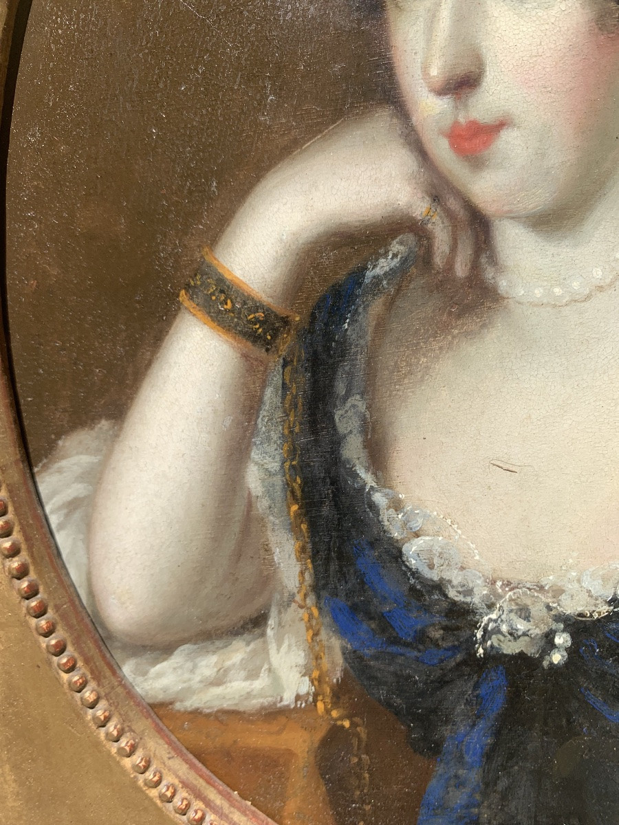 Cantante nel ruolo di Andromeda incatenata, forse da Perseo di Lully (1682)-photo-2